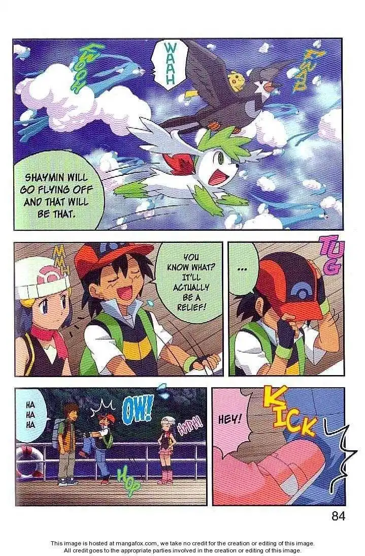 Pokémon: Giratina and the Sky Warrior! Ani-Manga Chapter 4 6